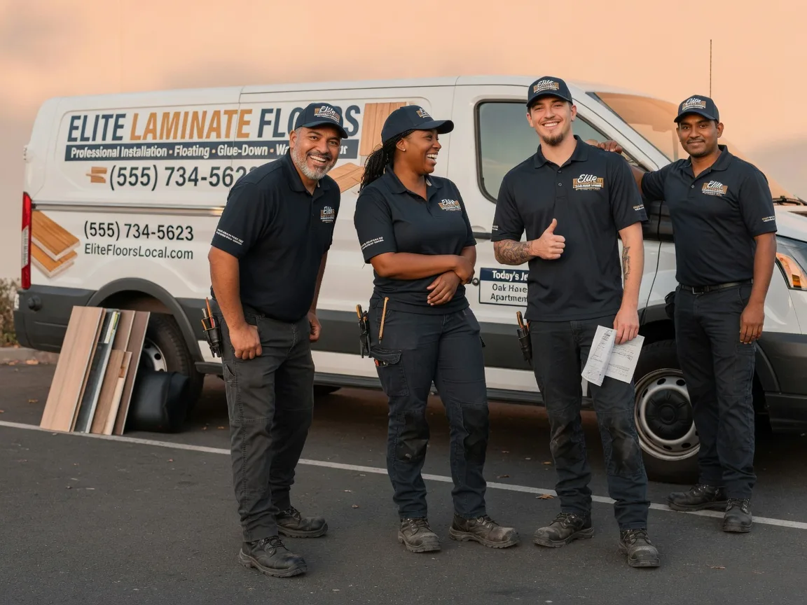 Laminate flooring installation company in Manquin, VA